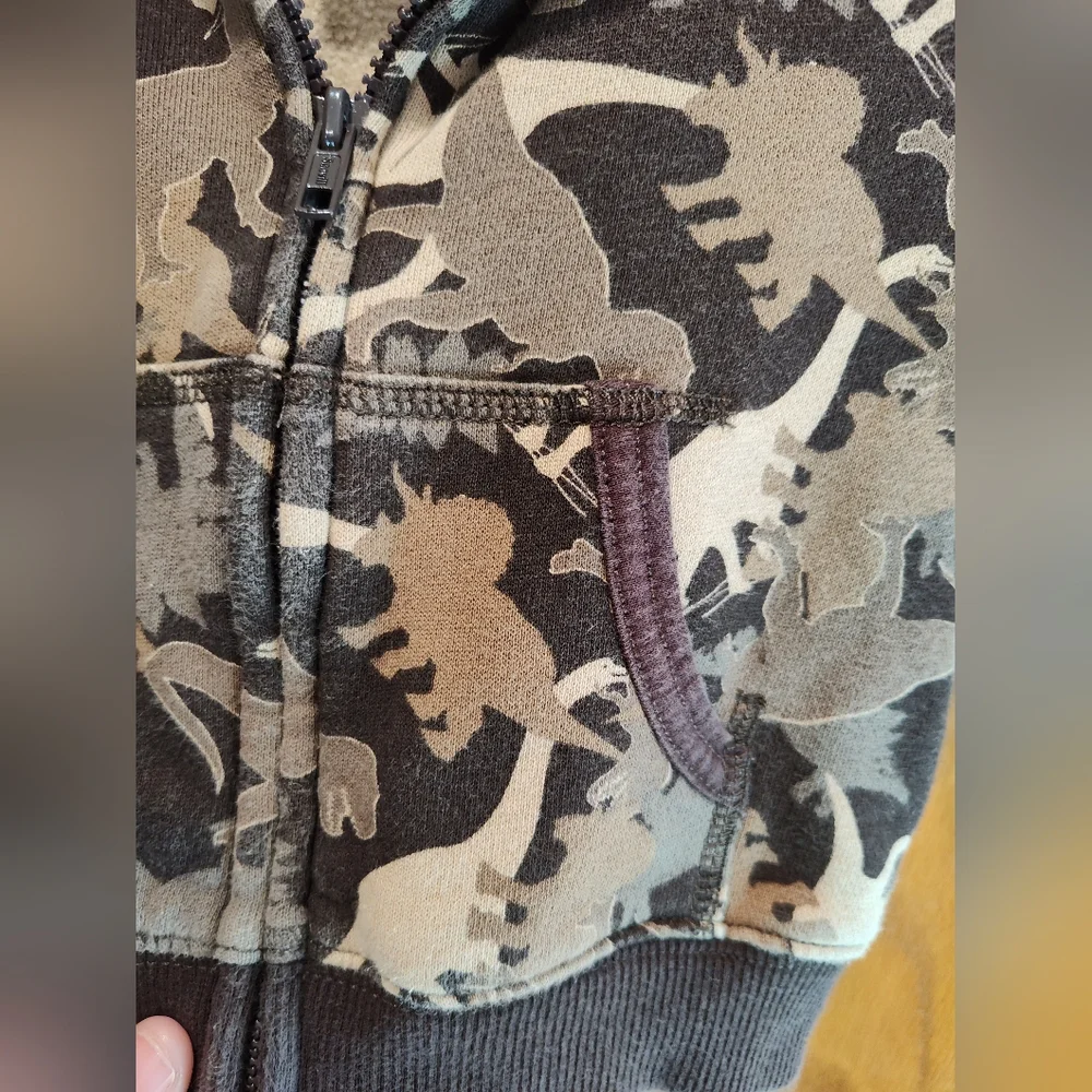 Gymboree Kids Dinosaur Camo Hoodie